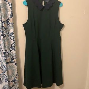 Dark Green “Peter Pan” Style ModCloth Dress